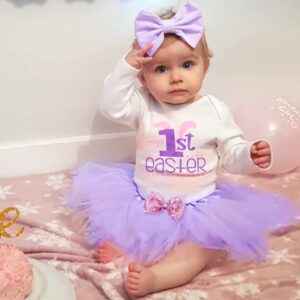 My First Easter Baby Girl Outfit Baby Girl Easter Outfit Infant Baby Girl Clothes 3-6 Months Infant Easter Outfit Easter Dress Baby Girl Sets…