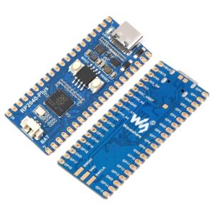 RP2040-Plus Pico-Like MCU Board Based on Raspberry Pi RP2040 Microcontroller, Dual-core Arm Processor, Onboard 16MB Flash, USB-C Connector (Without Header)