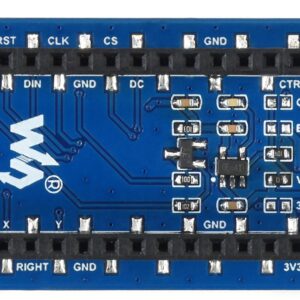 waveshare 1.3inch LCD Display Module for Raspberry Pi Pico, 240×240 Resolution IPS Screen Display 65K RGB Display Color, SPI Interface with 1x Joystick and 4X User Buttons for Easy Interacting