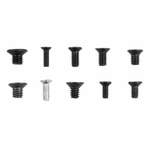 MOOKEENONE 500 x Laptop Screws with Plastic Box, Laptop Computer Screws for Laptop