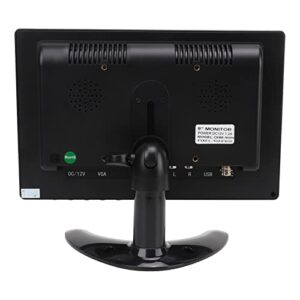 Computer Monitor, Remote Control 100-240V TFT LCD DVR Monitor Screen for DVRs (US Plug)