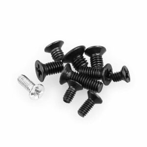 MOOKEENONE 500 x Laptop Screws with Plastic Box, Laptop Computer Screws for Laptop