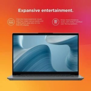 Lenovo IdeaPad 5i, 14" FHD IPS Display, Fingerprint Reader, Intel Core i5-1135G7 (Beat i7-1160G7) Processor up to 2.4 GHz, 8GB RAM, 512GB SSD, Backlit Keyboard, HDMI, Windows 11, EAT Cloth