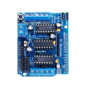 Treedix 2pcs Compatible with Arduino Motor Driver Expansion Board Motor Control Shield L293D Motor Board Robot Development for Beginners