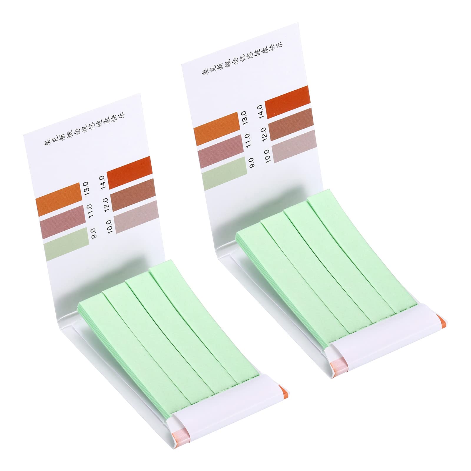 PATIKIL PH Test Strips 9.0-14, 2 Pack 160 Indicator Papers Litmus Tester for Water Food Soil Alkaline Acid Testing