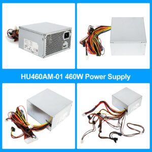 S-Union Upgraded HU460AM-01 WC1T4 D460AM-03 460W Power Supply Compatible with Dell XPS 8930 8920 8910 8900 8700 8300 8100 Power Supply,Replace DPS-460DB-15 AC460AM-01 L350AM-00 WY7XX Power Supply