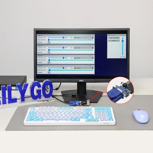 LILYGO FabGL VGA32 VGA ESP32 PSRAM Module Controller PS/2 Mouse Keyboard Graphics Library Game ANSI/VT Terminal Circuits TTGO Development Board