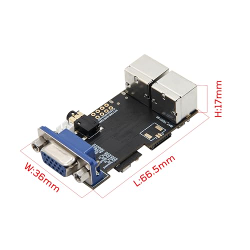 LILYGO FabGL VGA32 VGA ESP32 PSRAM Module Controller PS/2 Mouse Keyboard Graphics Library Game ANSI/VT Terminal Circuits TTGO Development Board