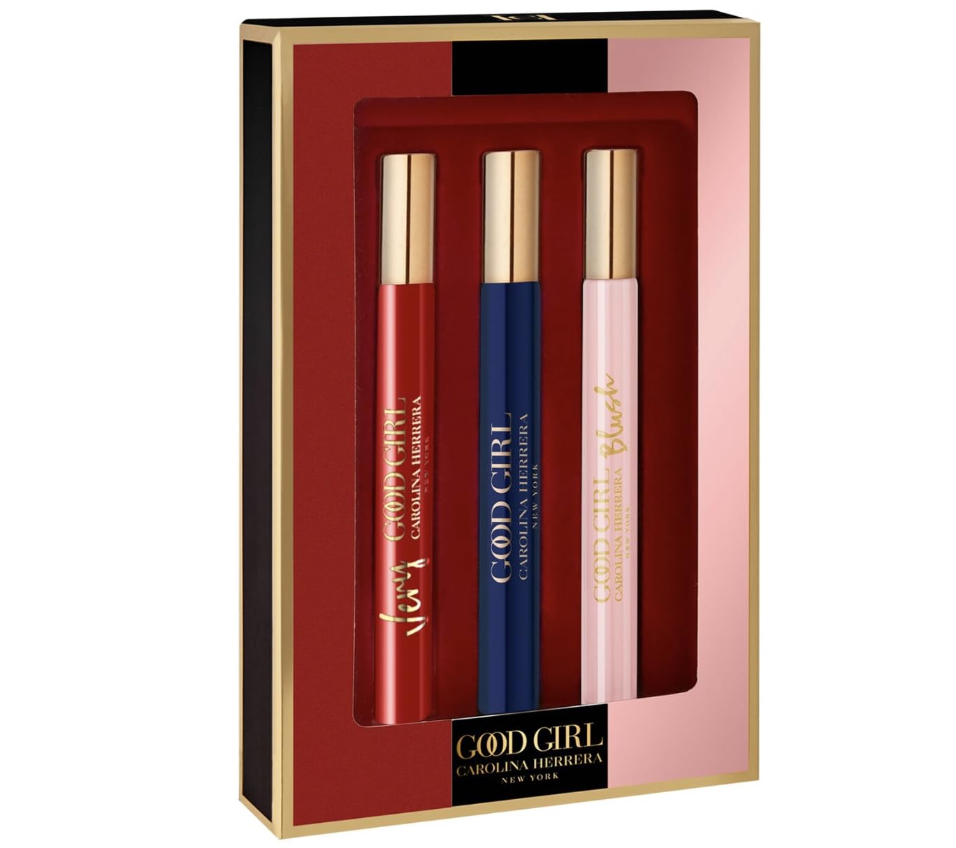 Carolina Herrera Good Girl Rollerball Set (3 X 0.34 Ounce)