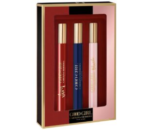 carolina herrera good girl rollerball set (3 x 0.34 ounce)