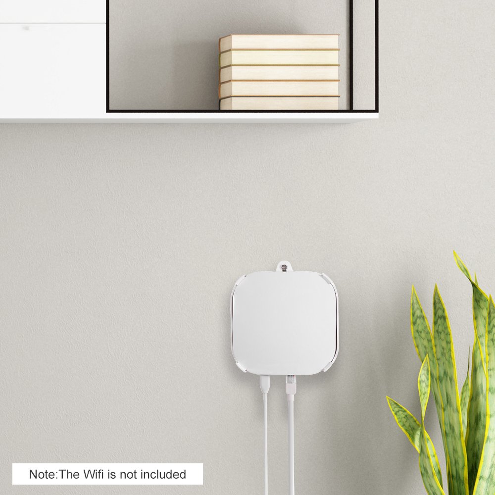 NTBL Wall Mount Bracket Ceiling Holder for eero Home WiFi and for eero Pro WiFi White（3 Pack）