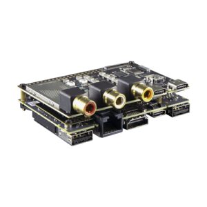 Khadas T2V Extension Board Supports USB Data Transmission and Power delivery from VIM3/VIM3L/VIM4 to Tone2 Maker Kit.