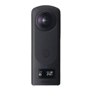 Ricoh Theta Z1 360 Camera with 51GB Internal Storage Bundle with 10-Inch Spider Tripod (2 Items)