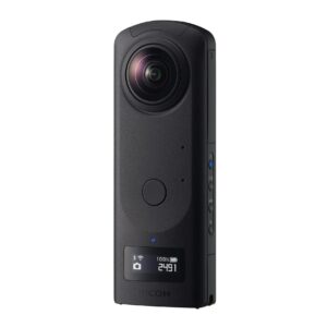 Ricoh Theta Z1 360 Camera with 51GB Internal Storage Bundle with 10-Inch Spider Tripod (2 Items)