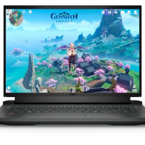 Dell G16 7620 Laptop (2022) | 16" 2560x1600 QHD+ 165Hz | Core i7-12700H - 512GB SSD Hard Drive - 16GB RAM - Nvidia GeForce RTX 3050 Ti | 14 cores @ 4.7 GHz - 4GB GDDR6 Win 11 Home Black (Renewed)