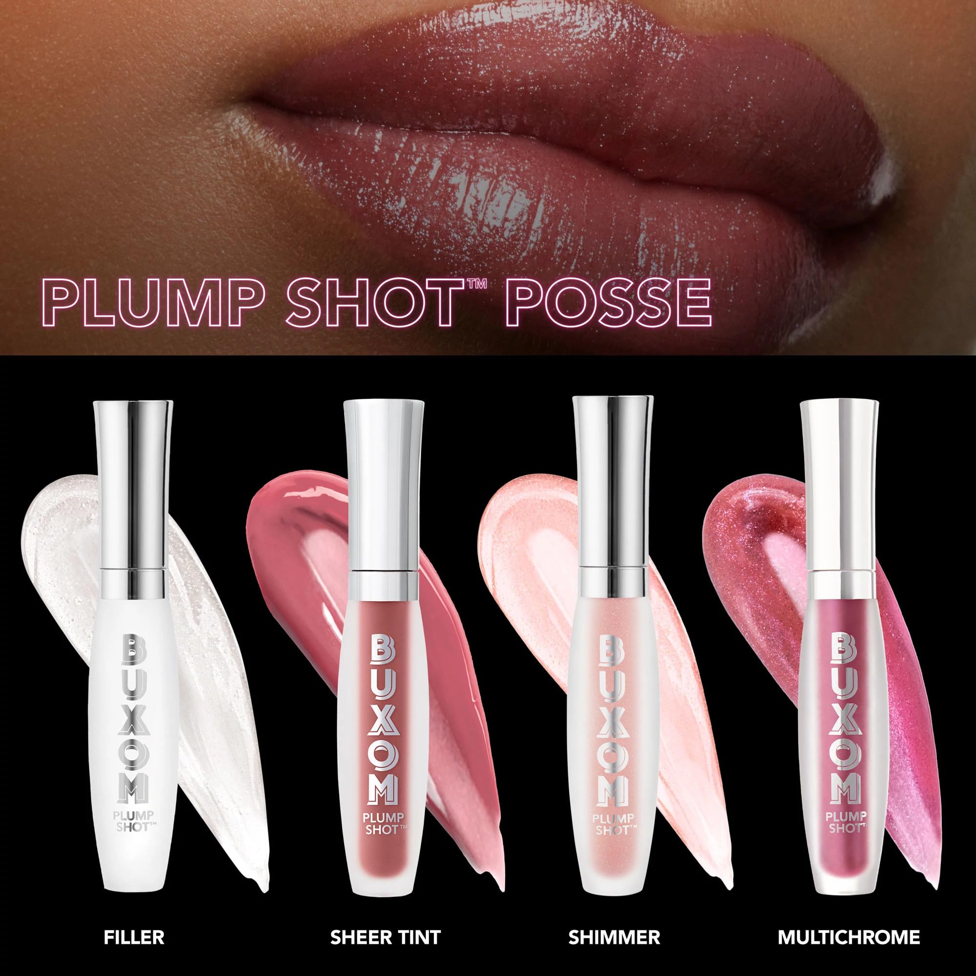 BUXOM Plump Shot Collagen-Infused Lip Serum, Cherry Pop