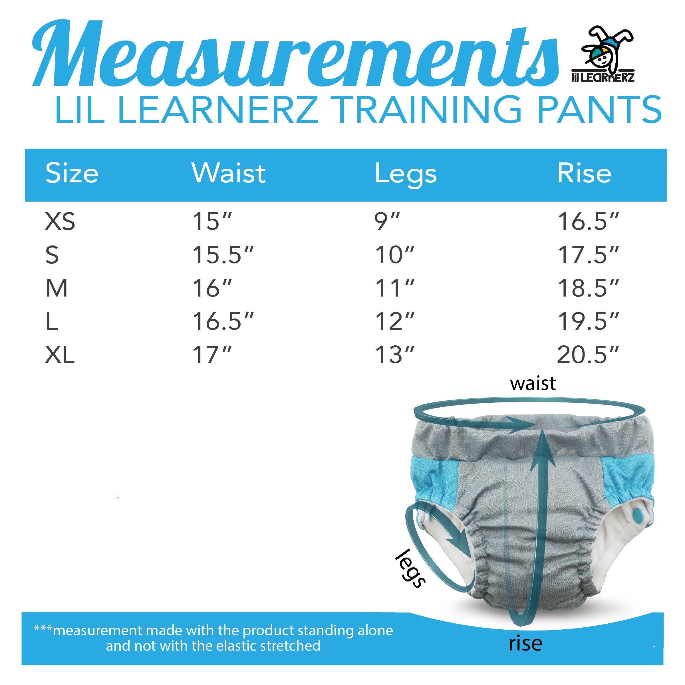 Kanga Care Lil Learnerz Reusable Toilet Training Pants (Large - Quinn & Peacock)