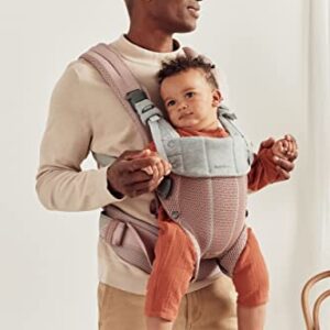 BabyBjorn Baby Carrier Harmony, 3D Mesh, Dusty Pink