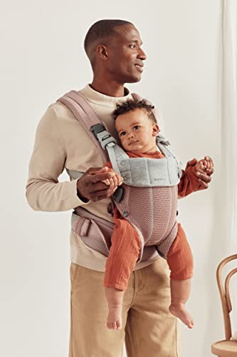 BabyBjorn Baby Carrier Harmony, 3D Mesh, Dusty Pink