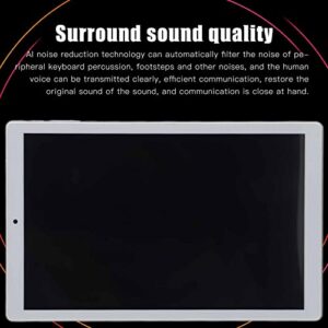 Yoidesu 10 Inch Tablet, for 10.0 Tablet 64GB ROM 4GB RAM Tablets 128GB Expand 5MP Camera Dual SIM IPS Screen Tablet 2.4G/5G Dual Band (US Plug)