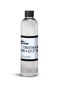 triethanolamine (tea) for cosmetics 250 ml 99% ph balancer, surfactants diy skincare and cosmetic products by talsen chemicals