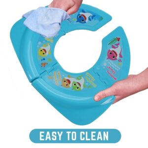 Nickelodeon Baby Shark Folding Potty Seat - Travel Potty Training Seat