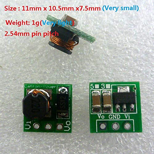 eletechsup 3.3V 5V 8 Bit BlueCommon Anode/Cathode LED Indicator Module DIY kit (1)