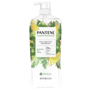 Pantene Essential Botanicals Rosemary and Lemon Volumizing Shampoo and Conditioner Set, 38.2 fl oz each