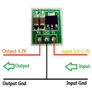 eletechsup 3.3V 5V 8 Bit BlueCommon Anode/Cathode LED Indicator Module DIY kit (1)