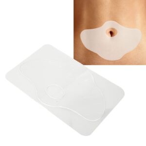 silicone belly patch, patch scars treatment lift tighten skin stretch marks patches reusable washable transparent skin care supplies for women removal skin care