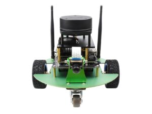 waveshare jetbot professional version ros ai kit, dual controllers ai robot, lidar mapping, vision processing, includes waveshare jetson nano dev kit 4gb (not support nano 2gb)