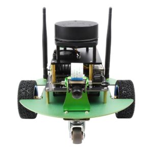 Waveshare JetBot Professional Version ROS AI Kit, Dual Controllers AI Robot, Lidar Mapping, Vision Processing, Includes Waveshare Jetson Nano Dev Kit 4GB (NOT Support Nano 2GB)