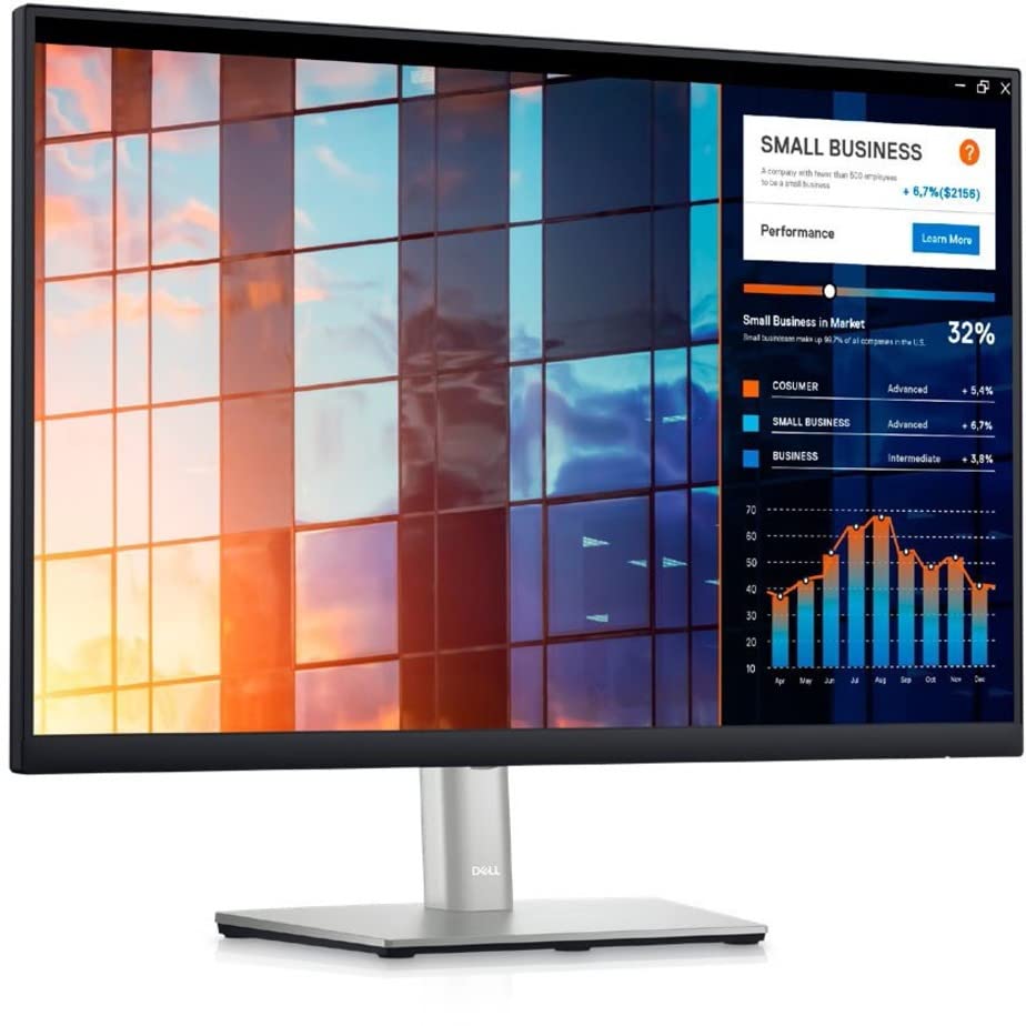 Dell P2423 24" WUXGA WLED LCD Monitor - 16:9 - Black, Silver (Renewed)