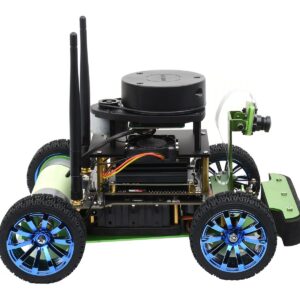 Waveshare JetRacer Professional Version ROS AI Kit, Dual Controllers AI Robot, Lidar Mapping, Vision Processing, Includes Waveshare Jetson Nano Dev Kit 4GB (NOT Support Nano 2GB)