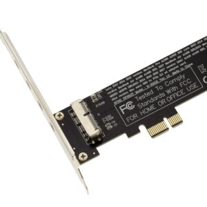 KALEA-INFORMATIQUE PCIe Controller Card Compatible for Mac 2013 SSD and Plus in 28 pin 12+16 Pins - PCI Express x4