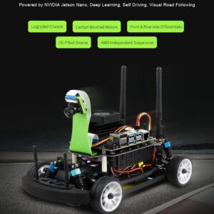 Waveshare JetRacer Pro AI Kit, High Speed AI Racing Robot Powered by Jetson Nano, Include Waveshare Jetson Nano Dev Kit 4GB (NOT Support Nano 2GB)