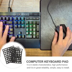 KOMBIUDA Positioning Board Sticker 1 Set Noise-Absorbing Cotton Computer Keyboard Pad Mechanical Keyboard Foams Film Foams Keyboard Pad Computer Korean Sponge Sticker Shockproof