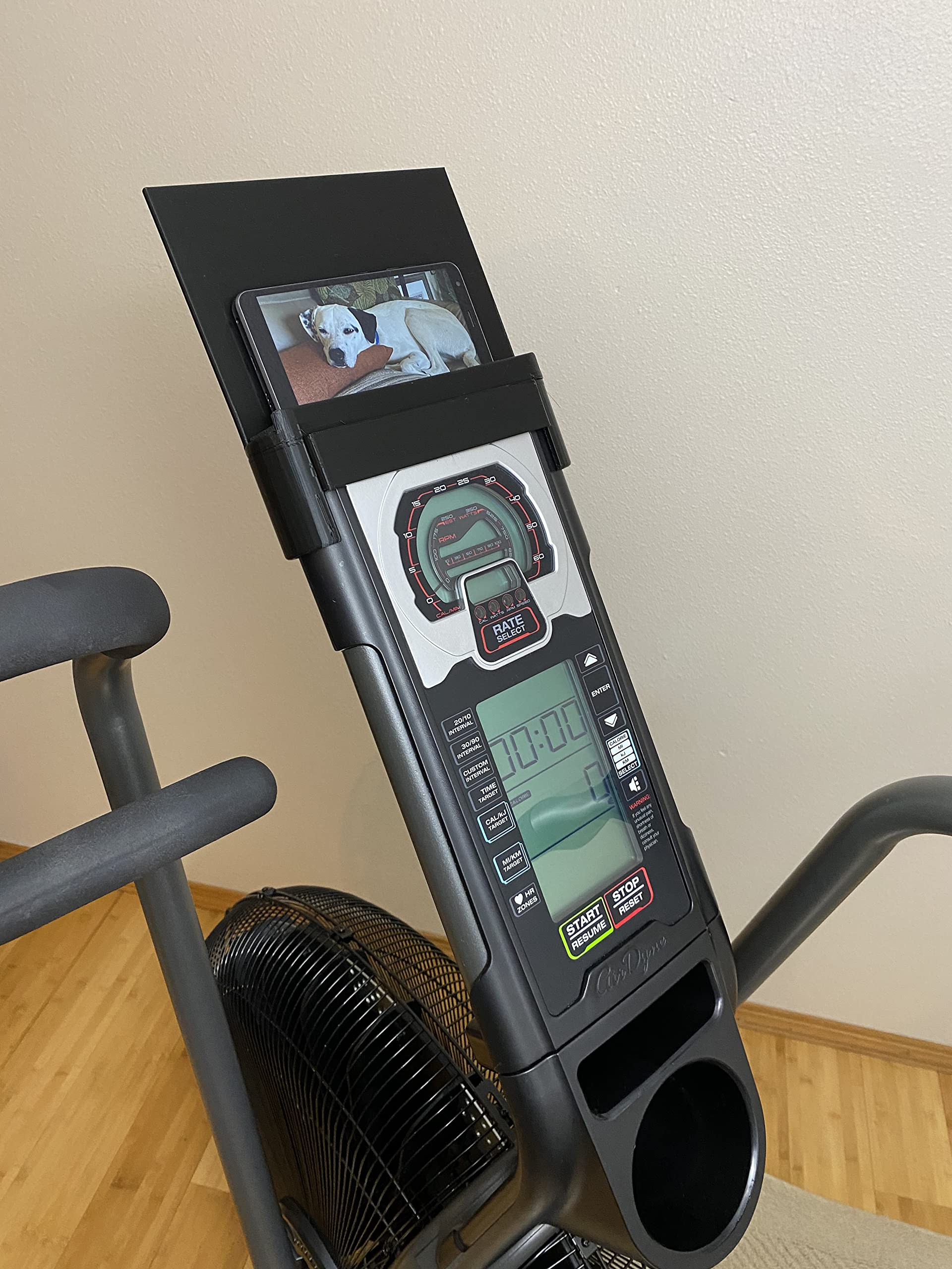 Phone Holder Compatible with Schwinn Airdyne AD7/AD8/Pro/ADX, Holds Tablets Too V2