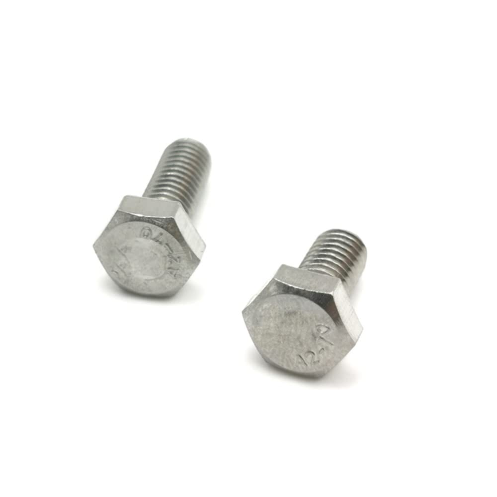 (1pcs) 316 Stainless Steel Outside hex Bolts,Applicable Machinery Machine Fitting M20x50mm (Length not Including Head).