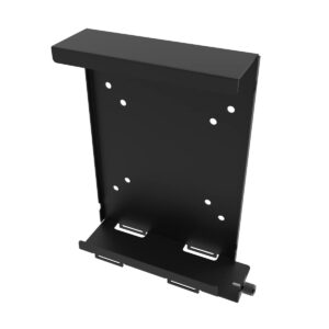 JINGCHENGMEI Wall Mount Compatible with Dell OptiPlex Micro Form Factor Case, VESA and Under Desk Available, Fits MFF 7070, 7060, 7050, 5070, 5060, 5050, 3040, 3046, 3050, 3060, 3070, 3080 and More