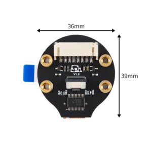 RAKSTORE 1.28 inch TFT Screen LCD Display Module 1.28" IPS Round Colorful LCD Board 65K GC9A01 Driver 240x240 SPI for Arduino ESP32