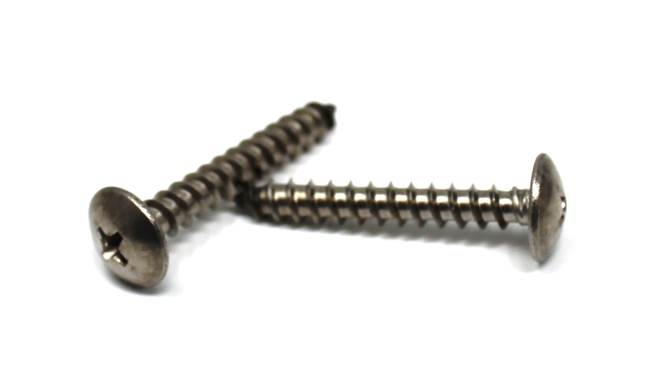 10 x1-1/4" SS Phillips Truss Head Screw Set 80 Piece Dock Bumper Edging Piling Cone Fastener