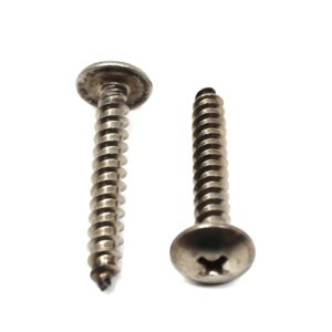 10 x1-1/4" SS Phillips Truss Head Screw Set 80 Piece Dock Bumper Edging Piling Cone Fastener