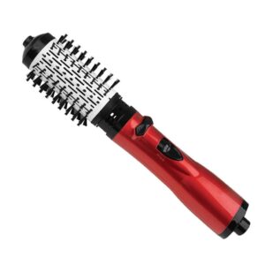 ZLXDP Electric Hair Dryer Brush Hair Straightener Curler Iron Volumizer Rotate One Step Blowers Replaceable Hot Air Comb 360 Rotating