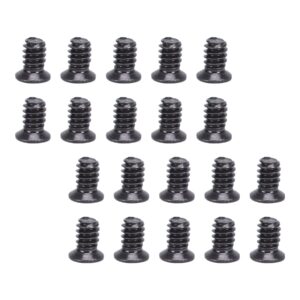 KOMBIUDA 300 PCS Flat Head Screw Hard Disk Tray Computer Computer Supply Chassis Screw for Hard Drive Black Nickel Accessories 3. 5- inch HDD Screw Short Hair Various Screw hot swap