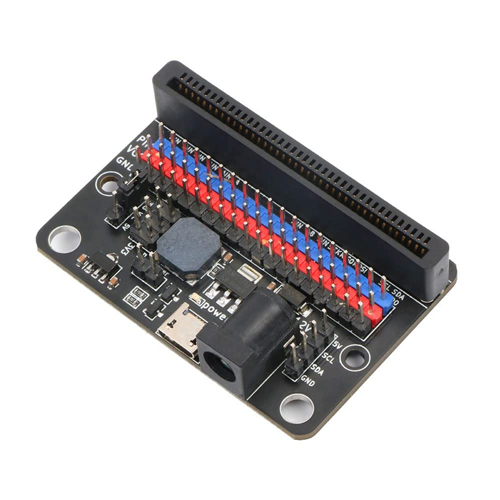 RAKSTORE Expansion Board for Micro:bit GPIO Expansion Python IO:bit 5V with On Board Passive Buzzer