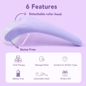 huefull Ice Face Roller Skin Care, Ice Roller for Face & Eye Puffiness Relief, Self Care Reduce Wrinkles, Face Massager Roller Gifts for Women, Skin Care Gift for Men/Woman, Christmas Gifts