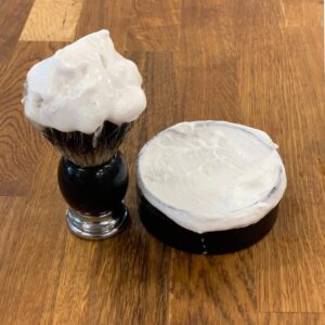 MNSC Old Faithful Artisan Small Batch Shave Soap for a Naturally Better Shave - Smooth Shave, Hypoallergenic, Prevent Nicks, Cuts, and Razor Burn, Handcrafted in USA, All-Natural, Plant-Derived