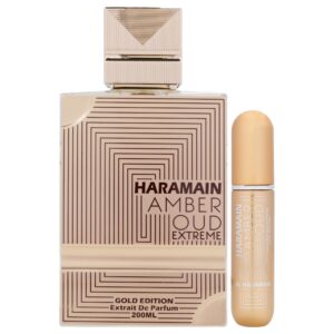 Al Haramain Amber Oud Gold Edition Extreme - Arabian Perfume for Women and Men - Unisex Perfume - Long Lasting Perfume for Men and Women - 6.6 oz