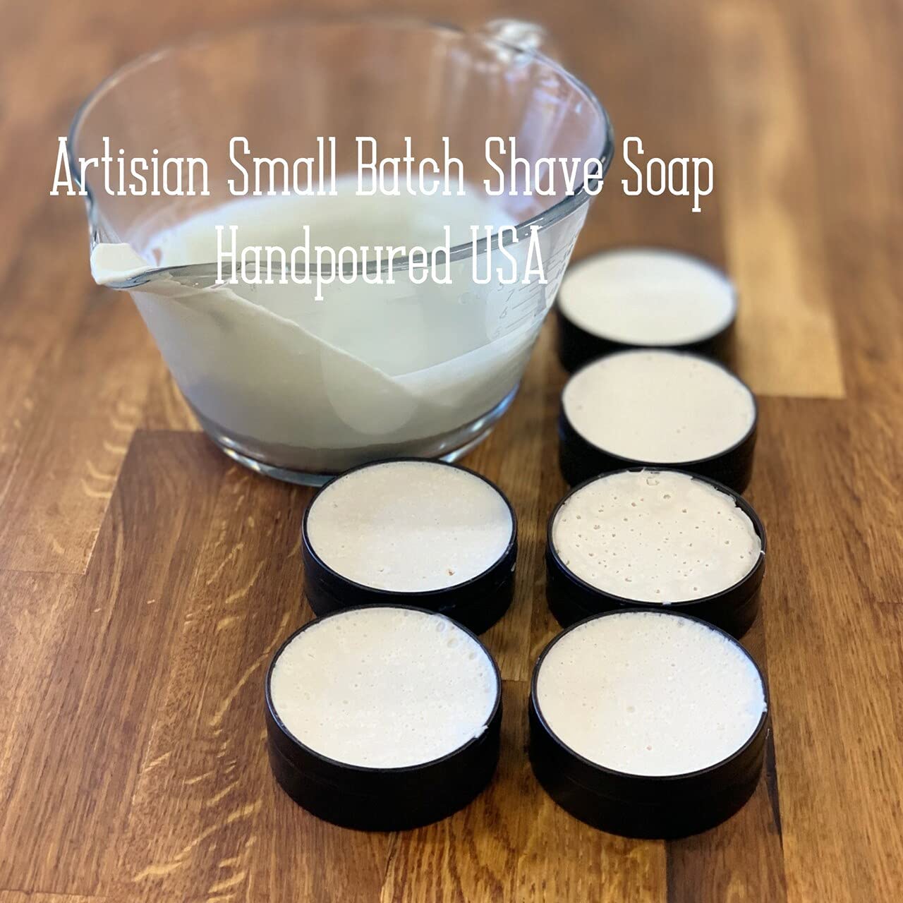 MNSC Old Faithful Artisan Small Batch Shave Soap for a Naturally Better Shave - Smooth Shave, Hypoallergenic, Prevent Nicks, Cuts, and Razor Burn, Handcrafted in USA, All-Natural, Plant-Derived